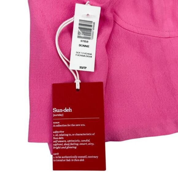 Aritzia Sunday Best Bonnie Bustier Camisole in Soft Fuchsia - Picture 4 of 5